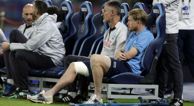Súlyos Kevin De Bruyne sérülése