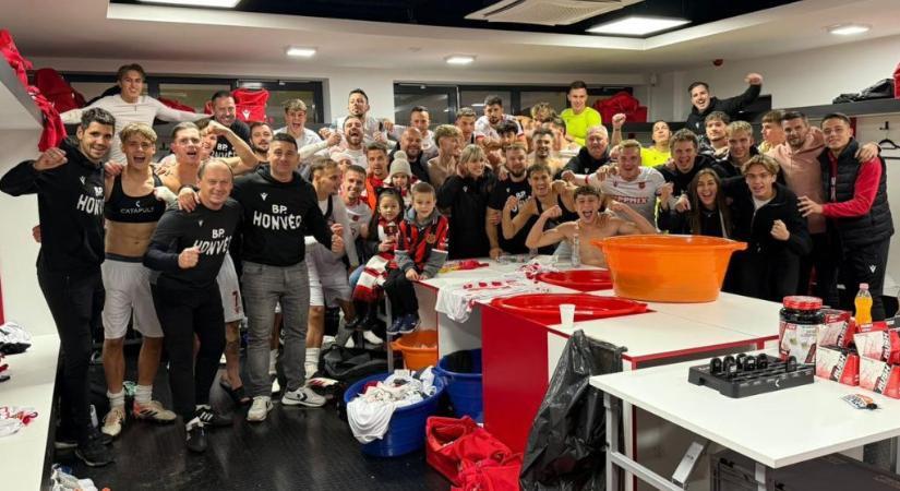 Rangadót nyert a Honvéd, élesedett a feljutásért vívott harc