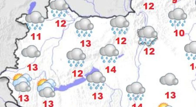 Nagykabátokat elő, zivatarral csap le a hidegfront