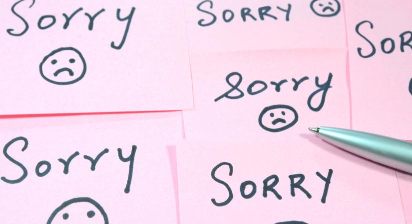 „Mindenért bocsánatot kérek. Le lehet szokni erről?” – Íme a szakértő tanácsa