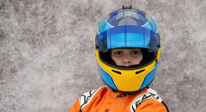 Manzák Martin az MNASz Gokart Kupa Junior győztese 2025-ben