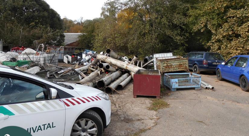 Háztáji „fémnagykerre” bukkantak a Nemzeti Adó- és Vámhivatal