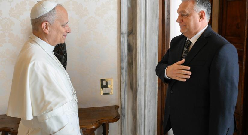 XIV. Leó pápa magánkihallgatáson fogadta Orbán Viktort