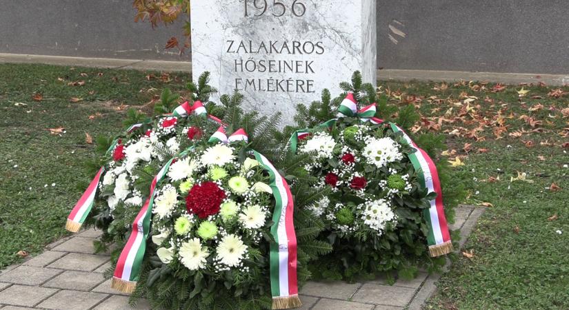 A szabadság nem tárgy, hanem élő felelősség – Zalakaros 1956 hőseire emlékezett
