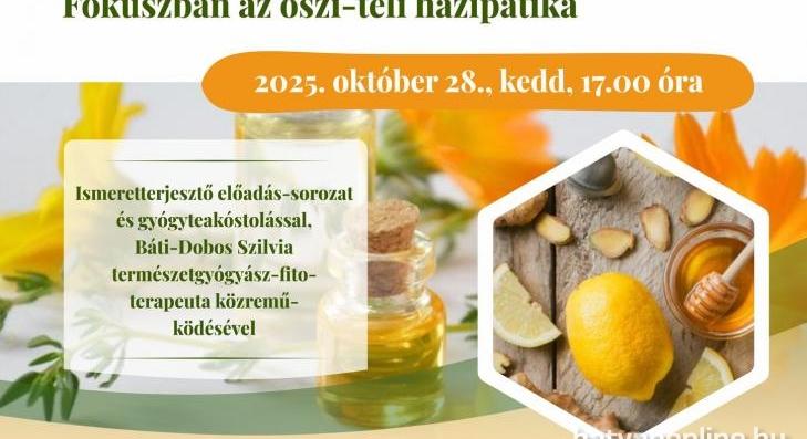 Fókuszban az őszi-téli házipatika 