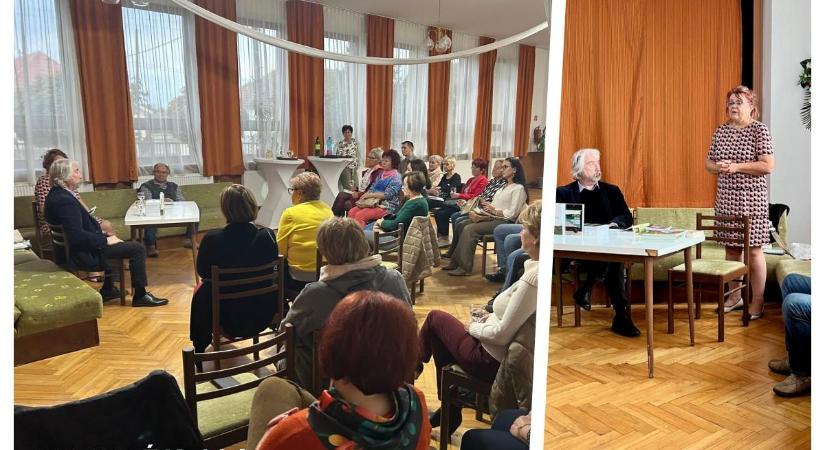 Író–olvasó találkozó Csallóköznádasdon Jezsó Ákossal