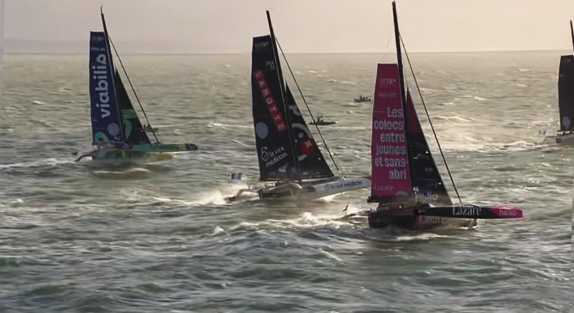 Transat Café L’Or 2025 – az első kemény éjszakán három Ocean 50 trimarán felborult