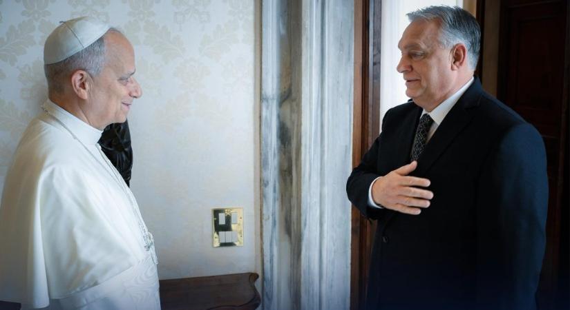 Orbán Viktor azt kérte XIV. Leó pápától, hogy támogassa Magyarország háborúellenes erőfeszítéseit