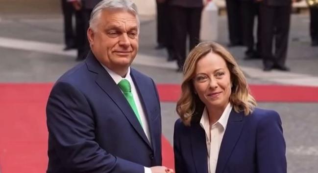 A vatikáni találkozók után Orbán Viktor Giorgia Meloni olasz kormányfővel is tárgyal  videó