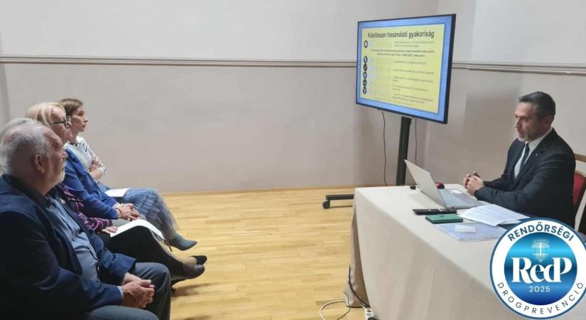 Drogprevenciós előadás Hajdúnánáson