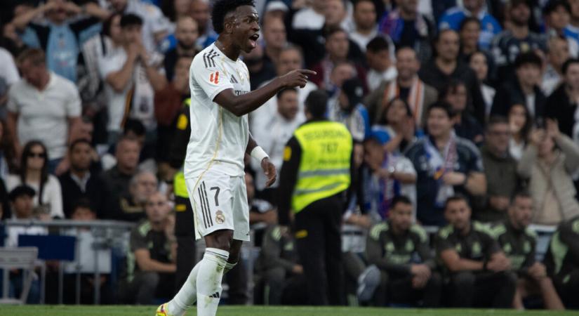 Vinícius Júnior már bocsánatot kért, de pénzbüntetésre számíthat Madridban