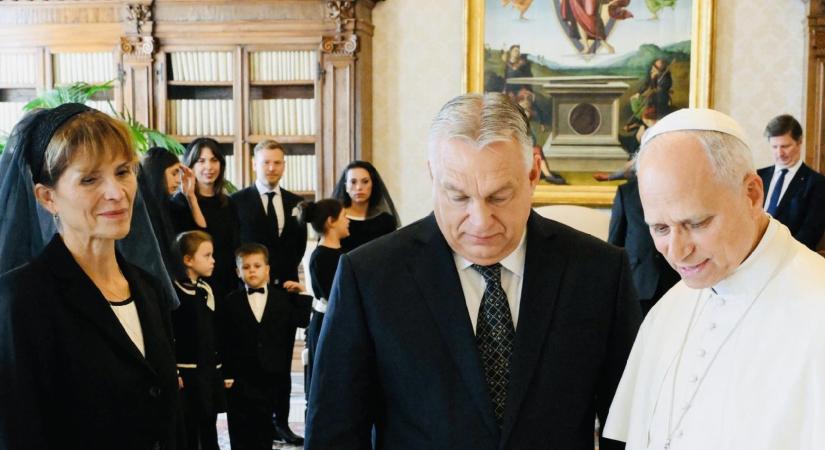 Orbán Ráhel és Tiborcz István is jártak a pápánál