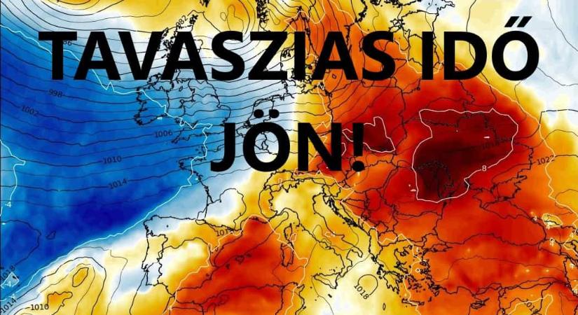 Szokatlanul meleg idő jön, 20-23 fok lesz!