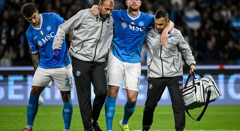 Napoli: súlyosan megsérült Kevin De Bruyne