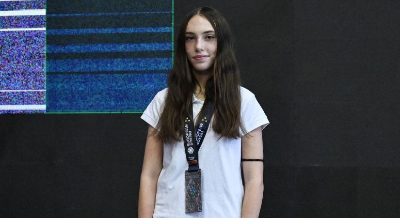 Nagy Viktória érmet szerzett az U15-ös Eb-n