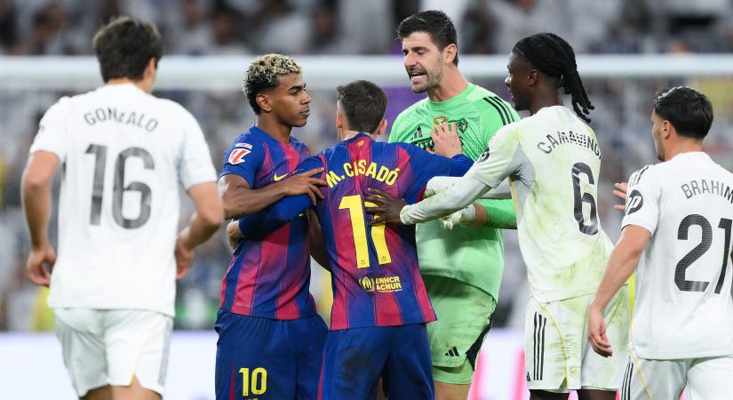 A Real Madrid középpályása keményen odaszúrt Yamalnak