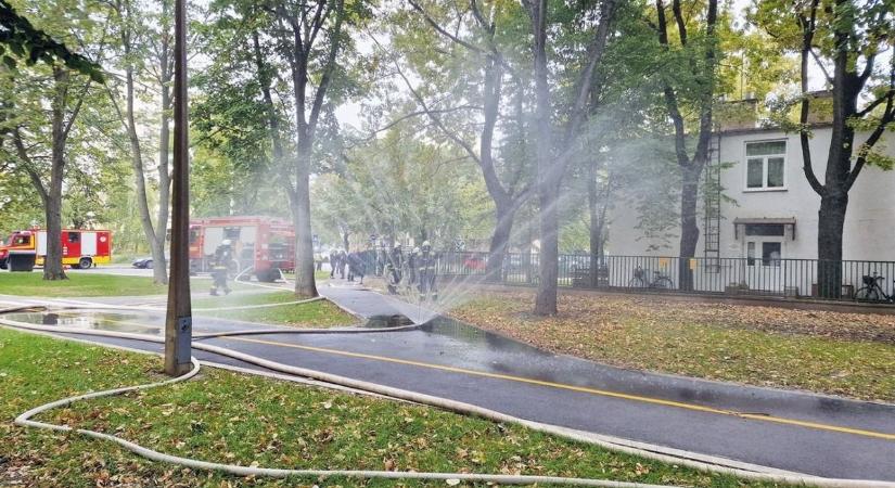 Védelmi gyakorlat Tiszaújvárosban