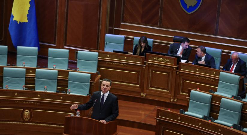 Nem szavazta meg az új kormányt a koszovói parlament