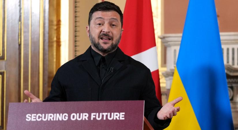 Zelenszkij szerint Kína fűti az orosz háborús gépezetet a háttérből