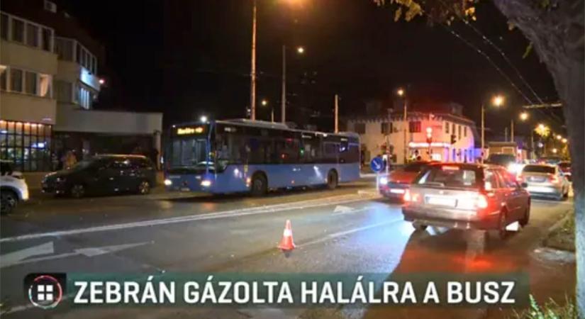 Zebrán gázolt halálra egy gyalogost egy busz Budapesten – egy utassal veszett össze a sofőr, ez vonhatta el a figyelmét