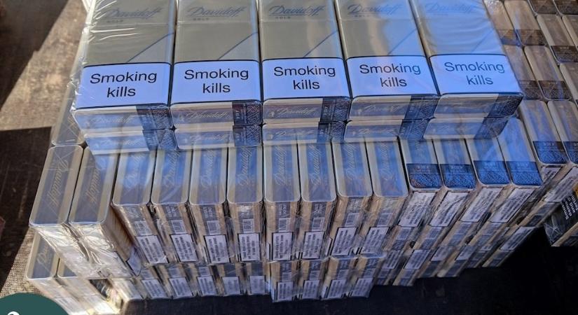 Cigicsempészeket fogtak a győri NAV pénzügyőrei