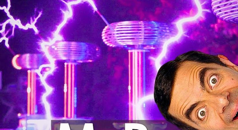 Így hangzik a Mr. Bean zenéje, ha Tesla-tekercseken szólal meg