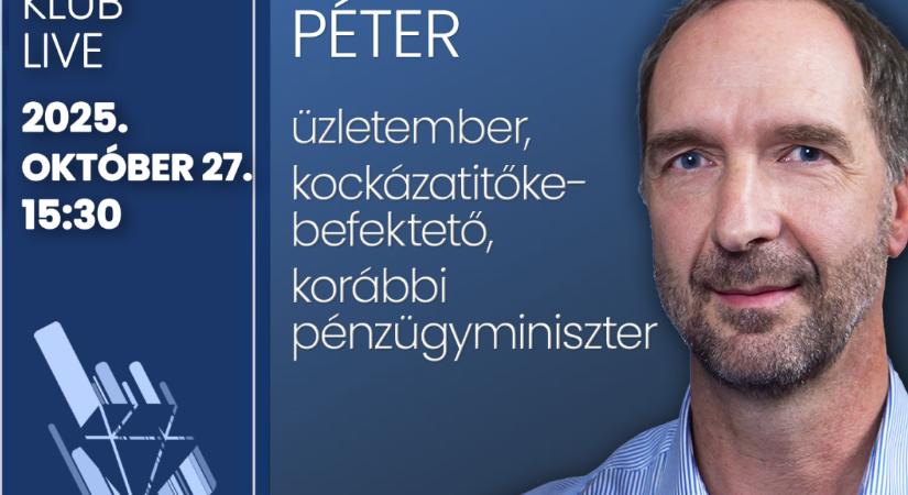 Oszkó Péter: Borzalmas állapotban van a beruházási hajlandóság, senki nem mer tervezni