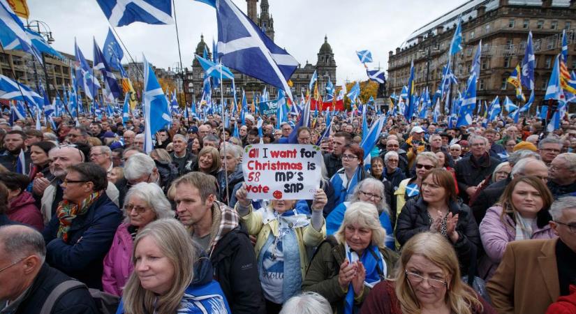 A skótok többsége kilépne az Egyesült Királyságból
