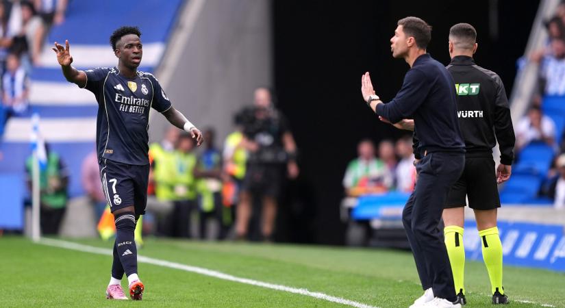 Vinícius Júnior a távozást fontolgatja – megromlott a viszonya Xabi Alonsóval