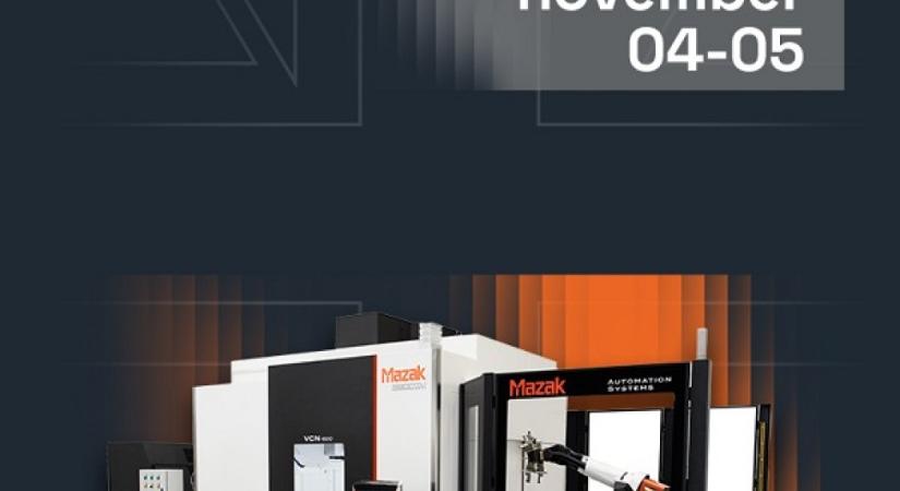 Európában gyártva, a jövőnek tervezve – fedezze fel a Mazak csúcstechnológiáját élőben!