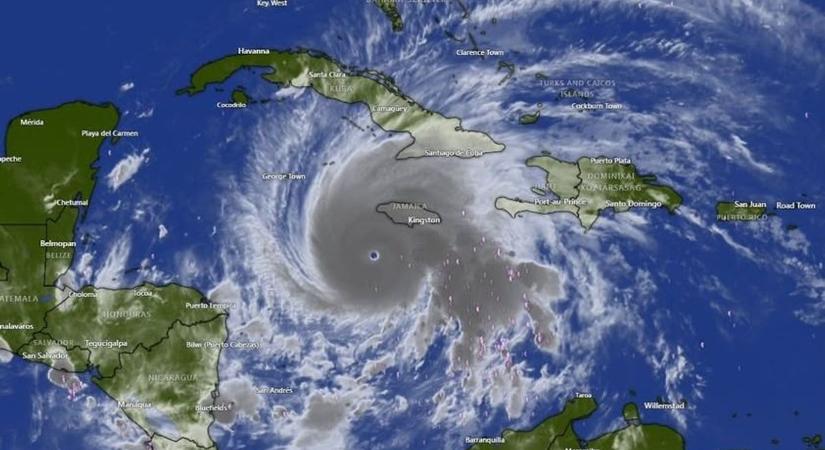 Melissa, ez az idei legerősebb vihar a Földön