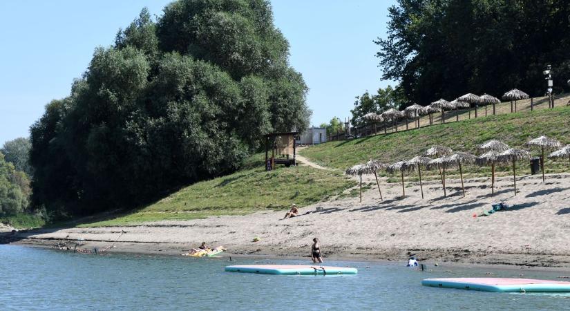 Új helyre költözik a szolnoki szabadstrand