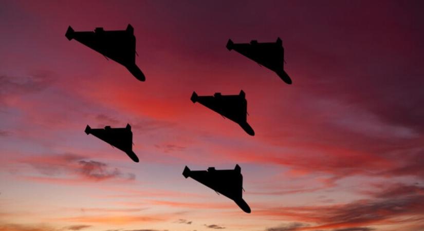 Oroszország tömeges dróntámadásról számolt be