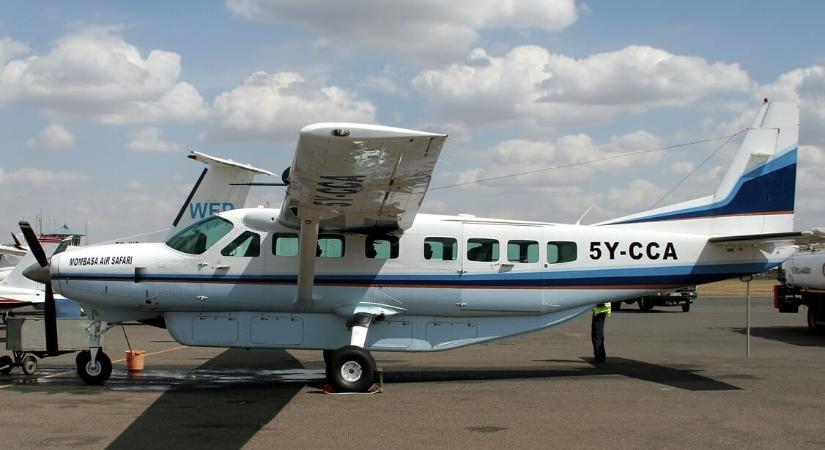 Fotókon a Kenyában szerencsétlenül járt repülőgép - hibát korábban nem regisztráltak nála