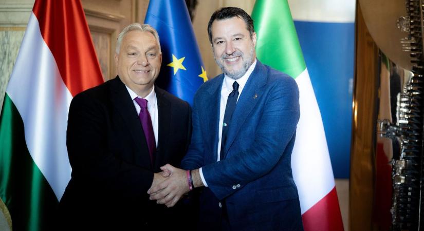 Orbán Viktor régi szövetségesével egyeztetett Rómában