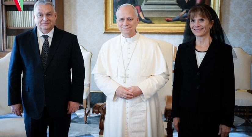 Vatican News: szeretettel fogadták Orbán Viktort és családját a Szent Péter bazilikában