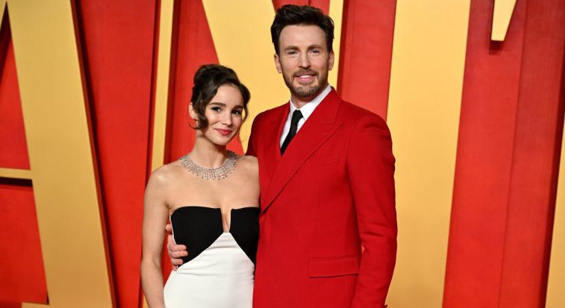 Megszületett Chris Evans első gyereke