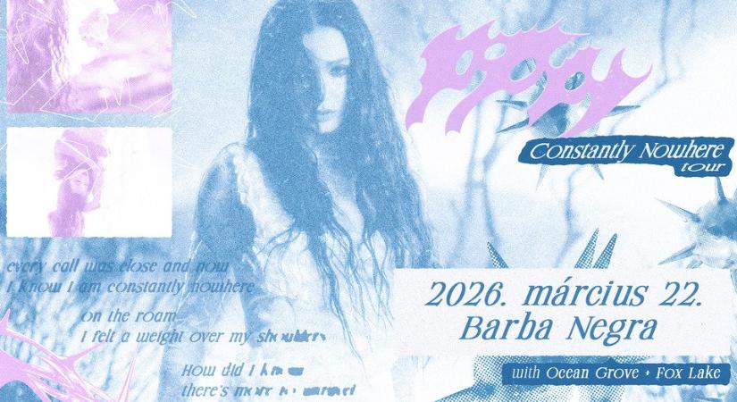 Poppy a Barba Negrában koncertezik