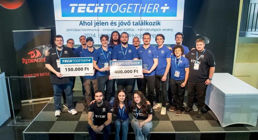 Szombathelyi gépészek taroltak a mérnökversenyen