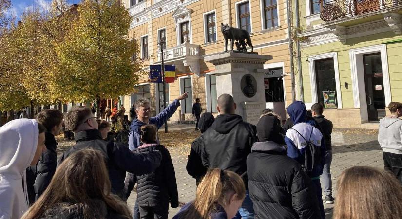 Kolozsváron töltöttek néhány napot a debreceni diákok