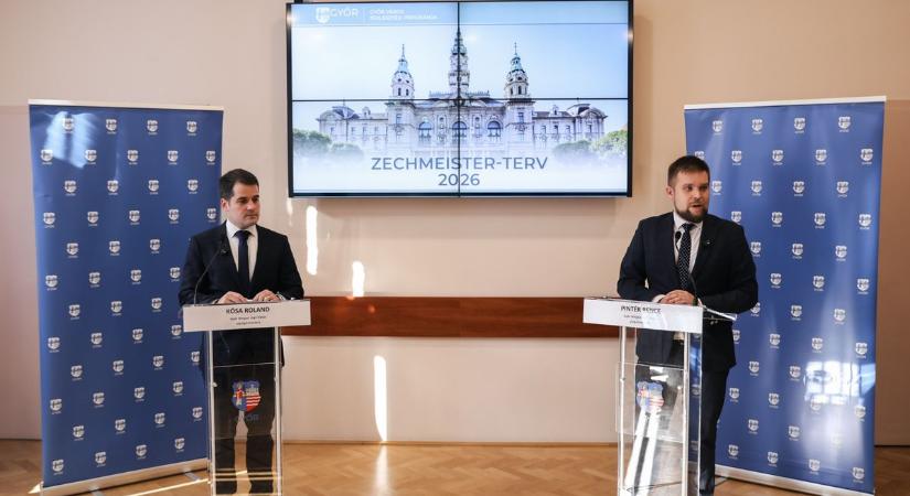 A Zechmeister-tervvel egész Győrt fejlesztenék