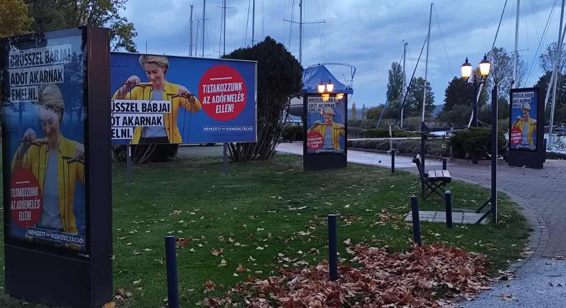 Három hónap alatt 11 milliárd forint ment el a bábozós plakátokra