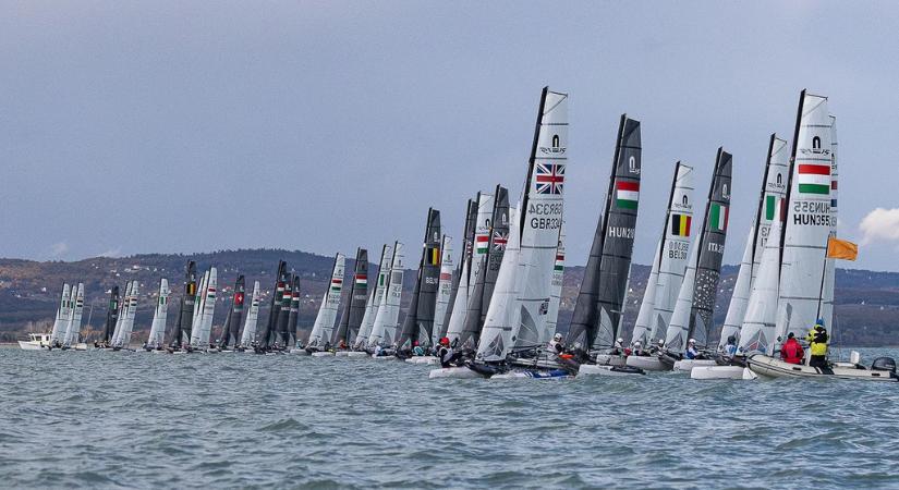 Nacra15 Európa-bajnokság: olasz győzelem, magyar bravúr a Balatonon