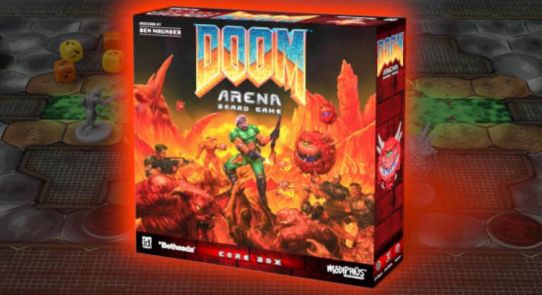 Iszonyatosan jónak tűnik az új Doom társasjáték