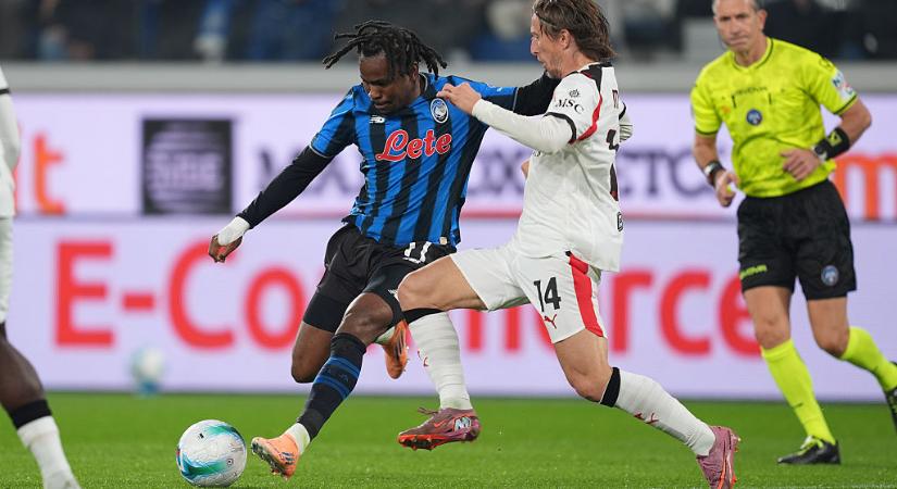 Serie A: nem bírt el egymással a forduló rangadóján az Atalanta és az AC Milan – videóval