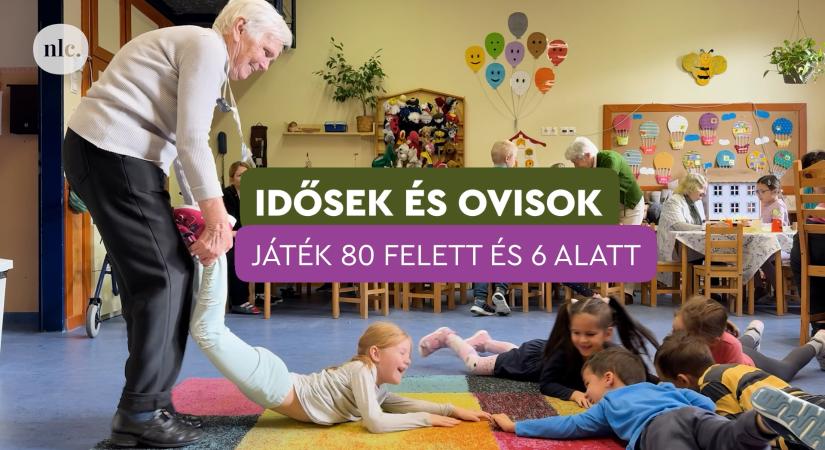 Generációk találkozása: így barátkoztak össze az ovisok és az idősotthon lakói