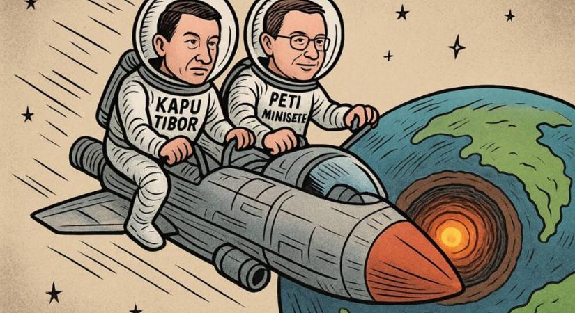 Peti miniszter titkos tárgyalásai Elon Musk-kal – Békemenet indulhat a Föld középpontja felé – Álhírgyári kis színes…