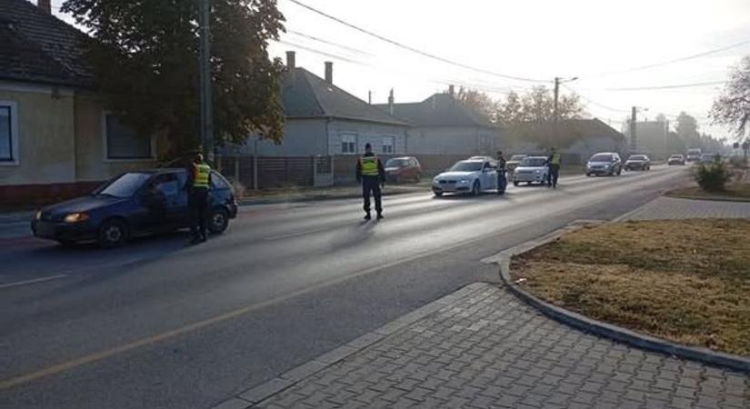 Ismét falunyi gyorshajtót mértek be egy hét alatt Fejér vármegyében