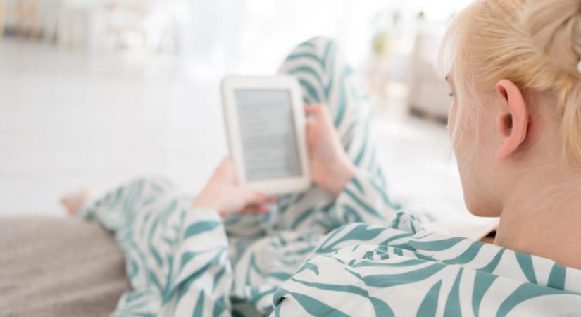 A könyv illata helyett kék fény – így olvas a Z generáció