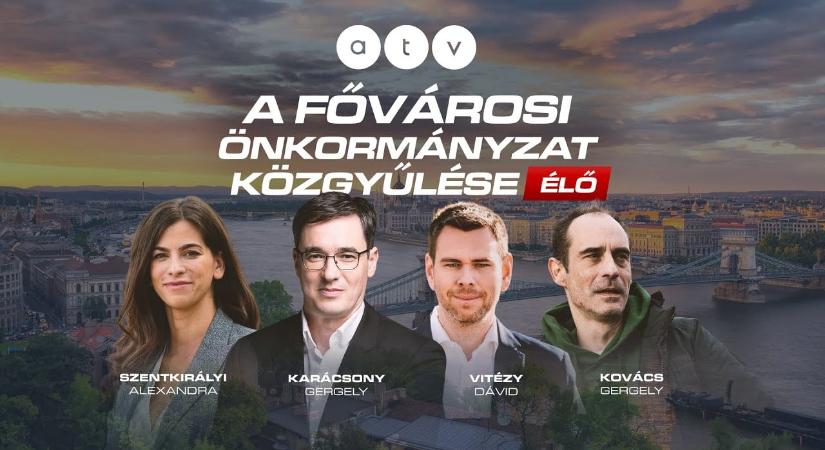 Inkasszó, tüntetés, Sziget-mentés: nézze itt a Fővárosi Közgyűlést élőben